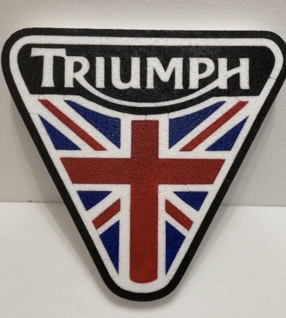 Logo motos Triumph.